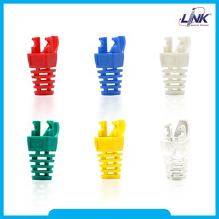 LINK CAT5E LOCKING PLUG BOOTบรรจุ 10 หัว/ Pkg ปลั๊กบูท แบบล็อคหัว CAT 5E