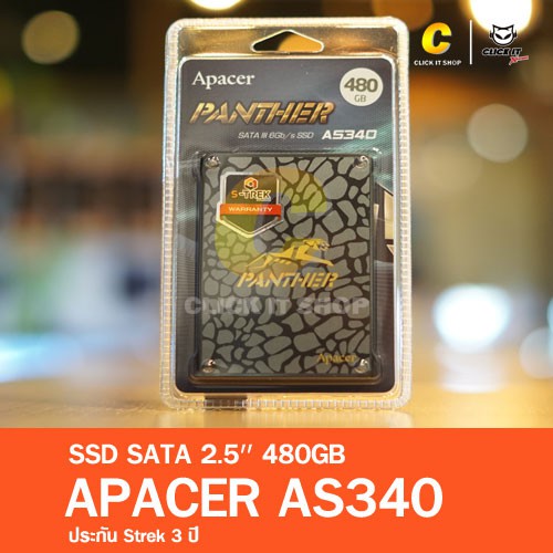 SSD SATA 2.5'' 480 GB SSD APACER AS340