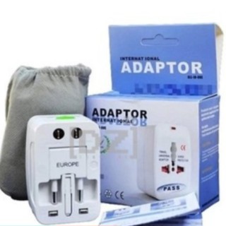 ปลั๊กทั่วโลก หัวแปลงรอบโลก Universal Adapter Plug ห้วแปลงปลั๊กไฟ