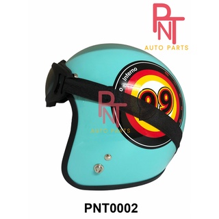 PNT0002 หมวกกันน็อค INDEX C300 เบอร์ 99 (สีเขียวมิ้นท์)