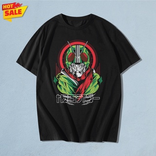 เสื้อยืดวินเทจเสื้อยืด เสื้อยืดคอกลม เสื้อยืดสกรีนลาย Kamen rider (แขนสั้น)S-4XL