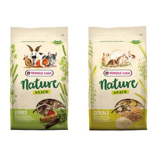 Versele Laga nature snack fibres / cereals ขนมเพิ่มไฟเบอร์ / โปรตีน สำหรับสัตว์ฟันแทะ 500 g