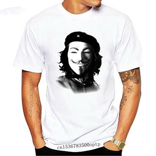 ขายดี เสื้อยืดลําลอง แขนสั้น พิมพ์ลาย CHE ANONYMOUS GUEVARA We Are Cuba Kuba Guerilla RAF Hacker Castro Demo MDcjkf44FAb