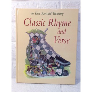 Classic rhyme and verse หนังสือเพลงสำหรับเด็กปกแข็ง(มือสอง)-cb2