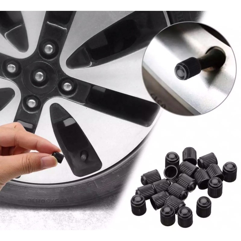 มาแล้วจ้า จุกลม ชุด 5 ชิ้น ดีและถูก จุกลม มาตรฐาน สีดำ​ จุ๊บลมยาง​รถยนต์ มาตรฐาน สีดำ ชุด 5 ชิ้น คุณภาพดี ราคาต่อชุดจบ