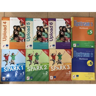 key เฉลย หนังสือเรียน New Read and Write ม.2-3 อจท แบบฝึกหัด SPARK students book workbook UPstream  Upload มือสอง เฉลย