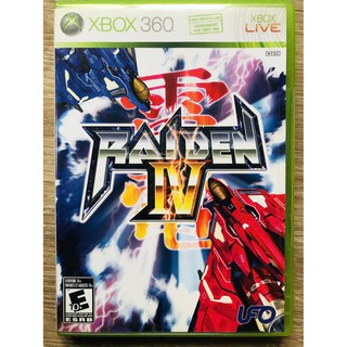 RAIDEN IV Limited Edition with Soundtrack แผ่น XBOX360 แท้ สำหรับสายสะสม (US)