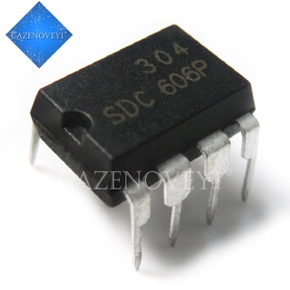ชิ้นส่วนอะไหล่ SDC606P SDC606 SDC 606 DIP-8 10 ชิ้น / ชุด