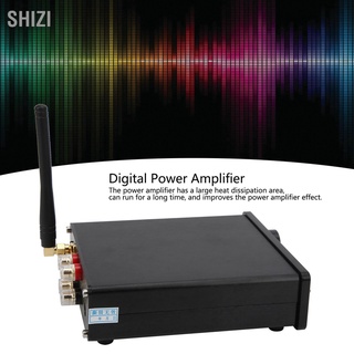 ShiZi เครื่องขยายเสียงสเตอริโอดิจิตอลอลูมิเนียม 5.0 Tpa3255