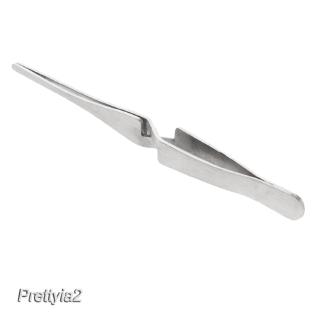 PORTABLE CROSS LOCK TWEEZER SHORT POINTED SELF CLOSING REVERSE ACTION FORCEP