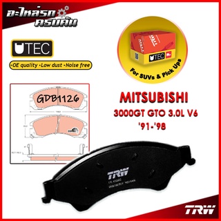 TRW ผ้าเบรคหน้า MITSUBISHI 3000GT GTO 3.0L V6 91-98 (GDB1126)