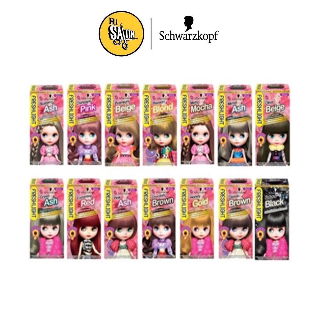 ยาย้อมผม ครีมเปลี่ยนสีผม สีย้อมผม Schwarzkopf Fresh Light Milky Color ชวาร์สคอฟ เฟรชไลท์ครีม ครีมเปล