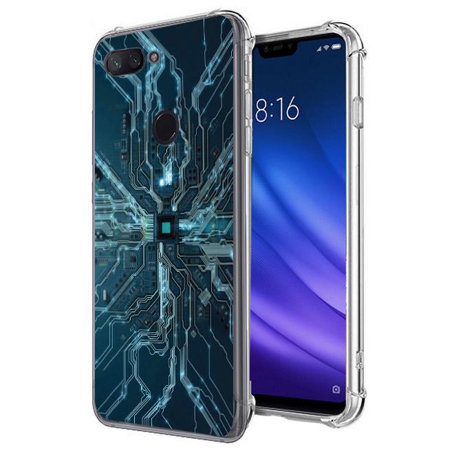 เคส สำหรับ Xiaomi Mi 8 Lite Digital Series 3D Anti-Shock Protection TPU Case [DG002]