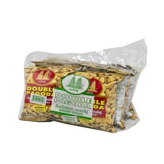 เจดีย์คู่ ถั่วหมั่นหลีหม่ง 45 กรัม (6 ซอง) Double Pagoda, Man Li Mong Beans 45 grams (6 sachets)