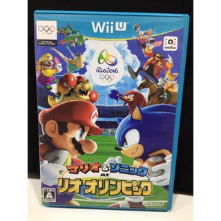 แผ่นแท้ [Wii U] Mario &amp; Sonic at the Rio 2016 Olympic Games (Japan) (WUP-P-ABJJ)