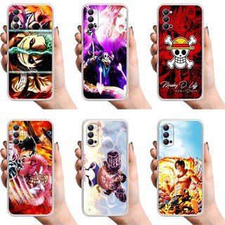 Case Cartoon One Piece Luffy OPPO Reno 4 เคส Case Soft TPU Silicone Matte Cover Casing เคสซิลิโค