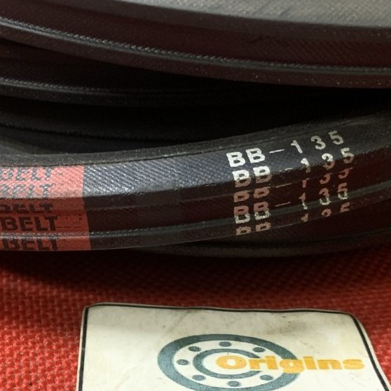 V BELT BANDO BB 135 (สีแดง) HEXAGONAL BELT BB-135 RED