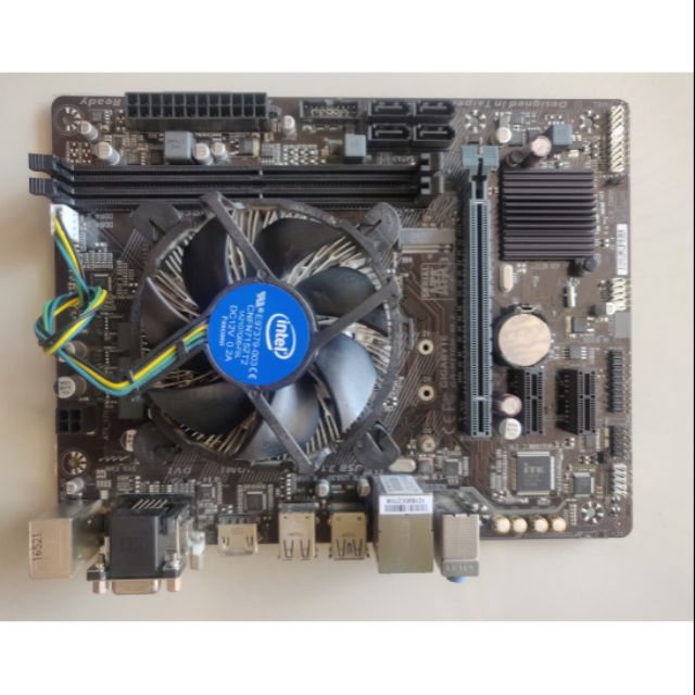intel pentium g4600 3.6ghz + gigabyte h110m m.2 | Shopee Thailand