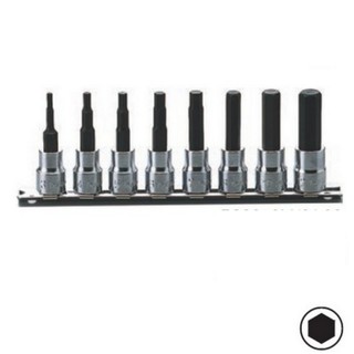 KOKEN RS3010M/8-L38 ชุดบ๊อกซ์เดือยโผล่ หกเหลี่ยม (มิล) 8 ชิ้น ขนาด 3/8” ยาว 38mm.| MODERTOOLS OFFICIAL