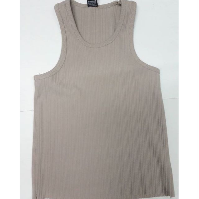 เสื้อกล้ามสีเบจ 20 denim