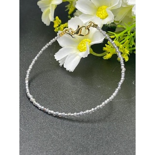 illiterate bracelet 2mm for woman สร้อยข้อมือไม่รู้หนังสือ 2mm สำหรับผู้หญิง