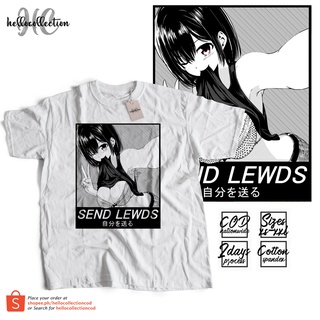 Hentai Lewd - Send Lewds Anime Shirt เสื้อยืด