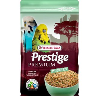 Prestige อาหารนกหงส์หยก Budgie Premium    อาหารสูตรพิเศษสำหรับนกหงษ์หยก   ขนาด 800 กรัม