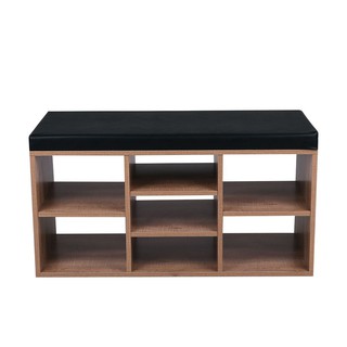 Storage cabinet SHOES CABINET HOME LIVING VENO LOFT TEAK Multipurpose furniture Home &amp; Furniture ตู้เก็บของ ตู้วางรองเท้