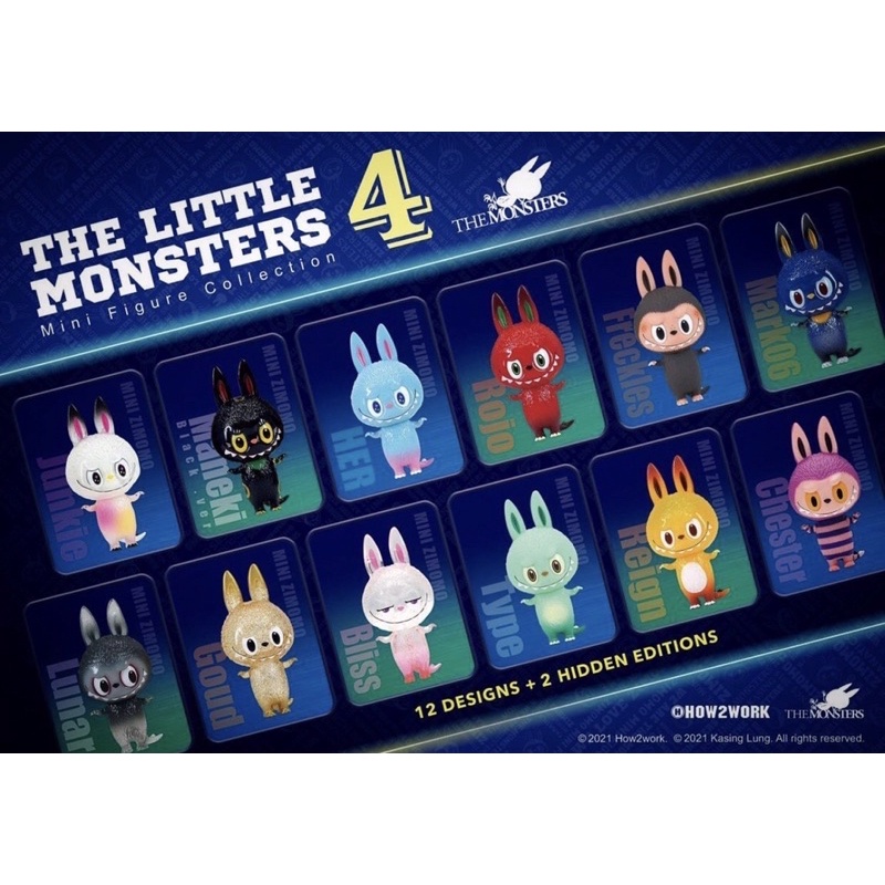 LABUBU : ZIMOMO : The Little Monsters Mini Figure Collection Series 4