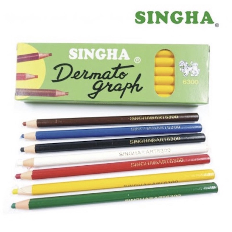 ดินสอเขียนกระจก “Singha”