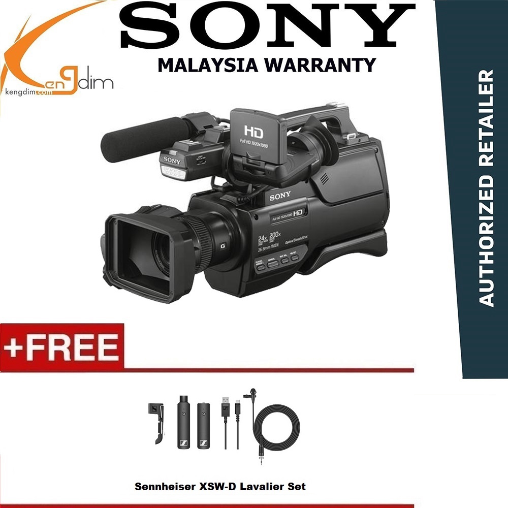 กล้องวีดีโอ Sony HXR-MC2500 + Sennheiser XSW-D