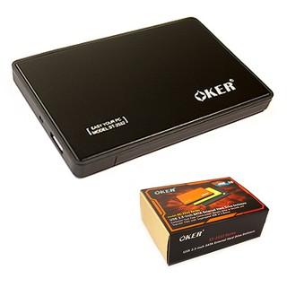 OKER กล่องใส่ฮาร์ดดิส รุ่น ST-2589  OKER 2.5 inch USB 3.0 HDD External Enclosure