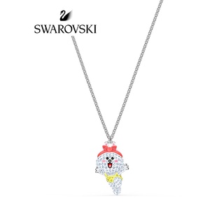 Swarovski สร้อยคอ จี้กระต่าย Kenny Line Friends เหมาะกับของขวัญ สําหรับเด็กผู้หญิง