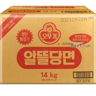 (BOX) 오뚜기 알뜰 당면 Ottogi Dang Myeon วุ้นเส้นเกาหลี 14kg 1ลัง ต่อ 1คำสั่งซื้อ