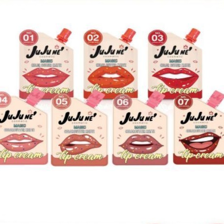 (ล้างสต็อก)จูจูเน่ ลิปซองJuJune’ magic color butter matte 💋
