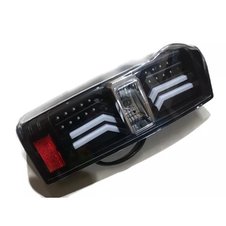 ไฟท้าย ไฟท้ายแต่ง LED ISUZU D-MAX DMAX 2012 2013 2014 2015 2016 2017 2018 2019 ดำใส LED ไฟเลี้ยววิ่ง