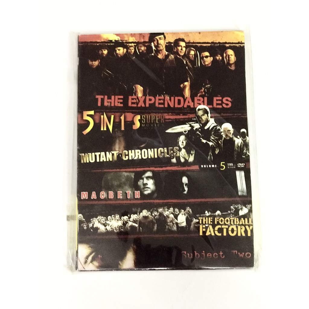 DVD 5 in 1 Super Movies Vol.5