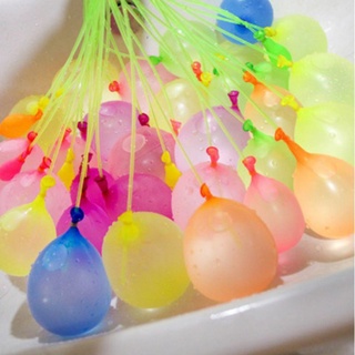 พร้อมส่ง ลูกโป่งน้ำ 37ลูก คละสี
