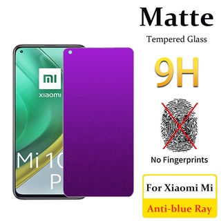 Xiaomi Mi 13 12 11 Lite 5G Ne 12T Poco M5 M5s X4 GT F5 F4 5G C40 M3 X3 Nfc F3 10T 9T F2 9 Pro Anti Blue Ray Glass ฟิล์ม ฟิล์มกระจกแบบด้าน