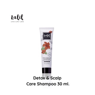 Lalil Detox &amp; Scalp Care Shampoo 30ml. (แชมพู ดีท้อกซ์เส้นผม ลดรังแค)