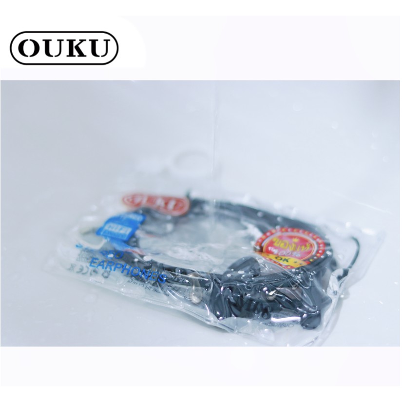 OUKU M08/M09 หูฟัง Stereo Earphones  Hifi Audio เสียงดัง คุณภาพดี พร้อมส่ง