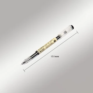 MUJI ชุดปากกาหมึกเจล สีดำ สีน้ำเงิน สีแดง หัวปากกา 0.35/0.5 มม. 1 ชิ้น