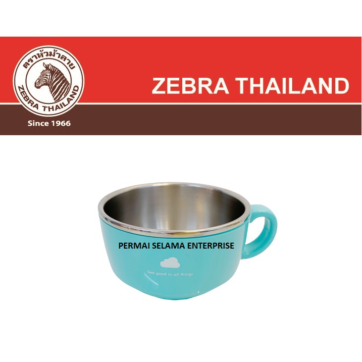 泰国马牌 Zebra 12 ซม.แก้วซุปสมาร์ท 123000