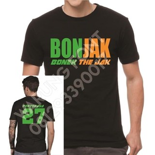 Combed เสื้อยืดแขนสั้นพิมพ์ลาย 30s Distro Bonjak The Jak Persebaya Persija!!! สําหรับผู้ชาย