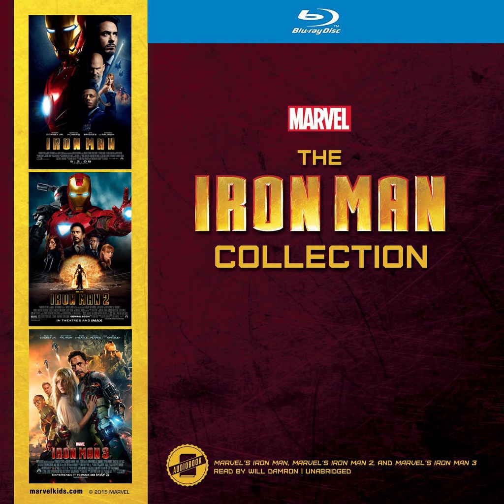 Bluray หนัง Iron Man ไอรอนแมน Collection