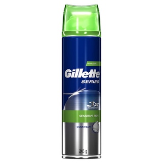 Free Delivery Gillette Series Sensitive Foam 245g. Cash on delivery