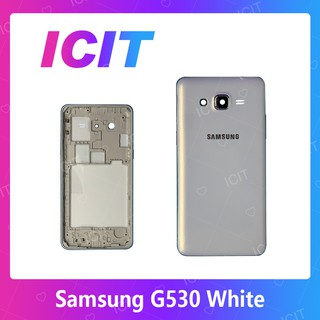 Samsung Grand Prime/G530 อะไหล่บอดี้ เคสกลางพร้อมฝาหลัง Body For samsung grand prime/g530 อะไหล่มือถือ ICIT2020