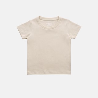 LITTLE KOOS เสื้อยืดเด็กคอกลม แขนสั้น รุ่น Supersoft สี earth tone *100% Combed Cotton* 2-5ขวบ