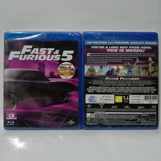 Media Play Fast &amp; Furious 5/ เร็ว แรงทะลุนรก 5 (Blu-Ray) / S16215R