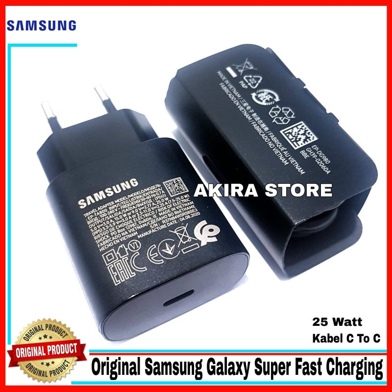 Samsung Galaxy M23 5G M33 5G M53 5G ORIGINAL Sein Super Fast Charging Type C 25W